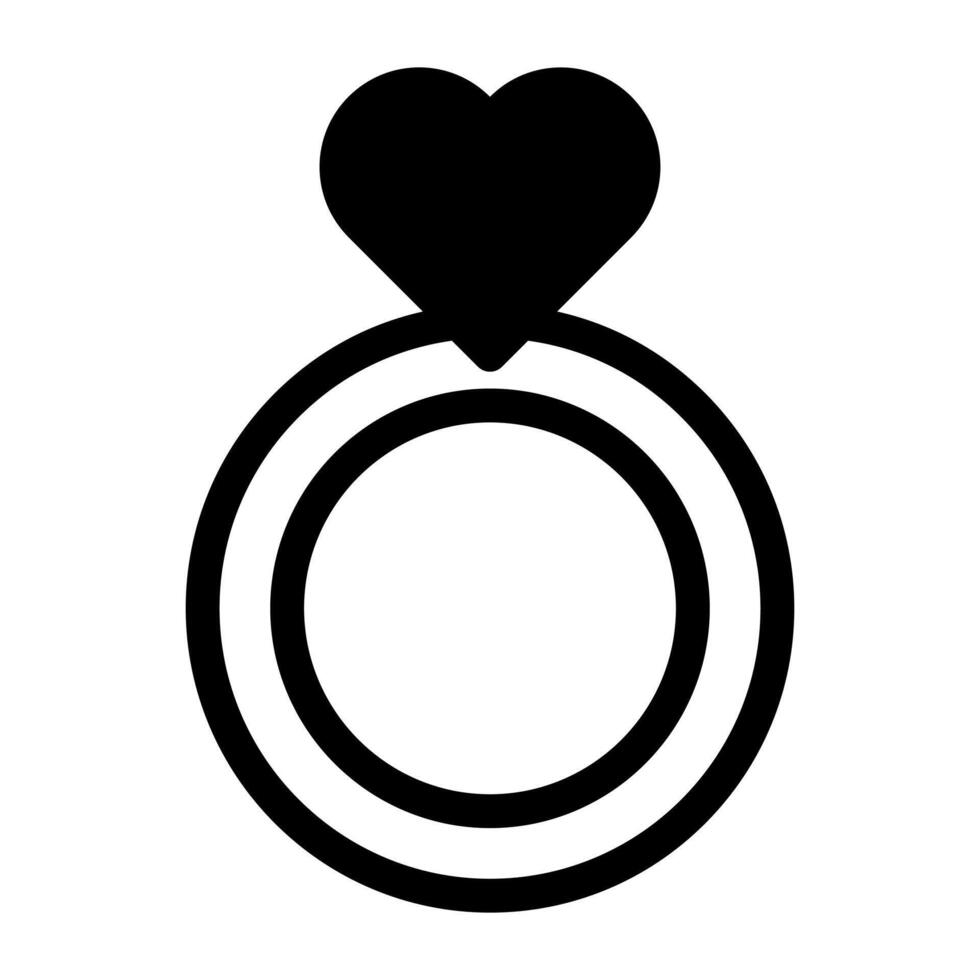 ringa dualton svart valentine illustration vektor och logotyp ikon ny år ikon perfekt.