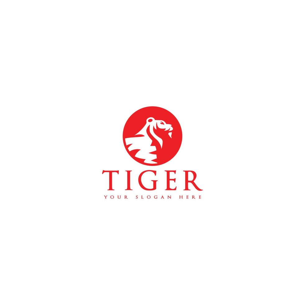 Tiger-Logo-Vektor vektor