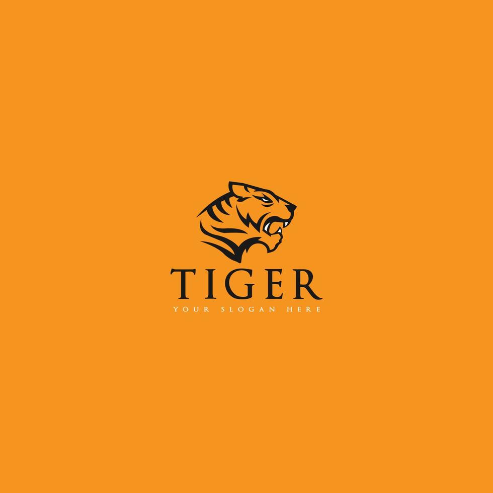 Tiger-Logo-Vektor vektor