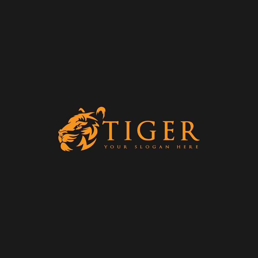 tiger logotyp vektor