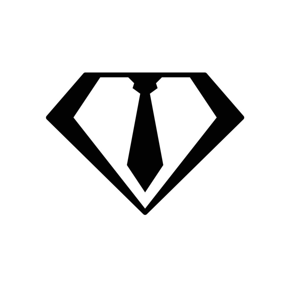 Lycklig far dag slips med superhjälte diamant form logotyp design vektor