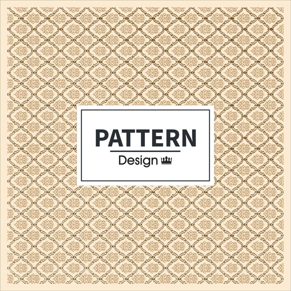 mönster design för textil- utskrift och social media inlägg vektor