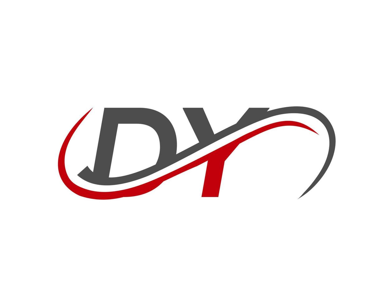 Buchstabe dy Logo-Design für Finanz-, Entwicklungs-, Investitions-, Immobilien- und Verwaltungsgesellschaftsvektorvorlage vektor