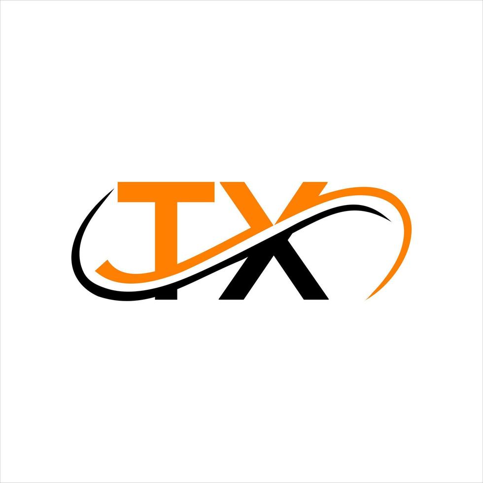 brev tx logotyp design för finansiell, utveckling, investering, verklig egendom och förvaltning företag vektor mall