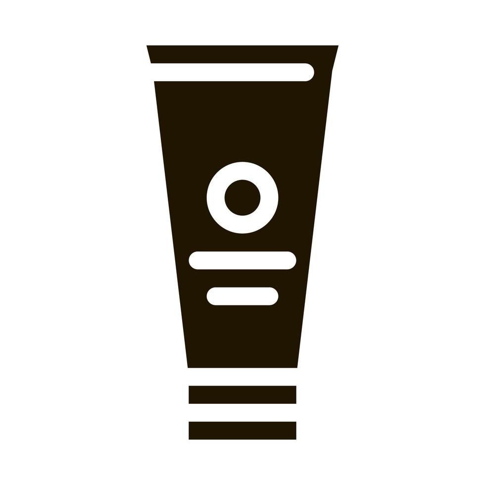 Creme Tube Symbol Vektor Symbol Illustration