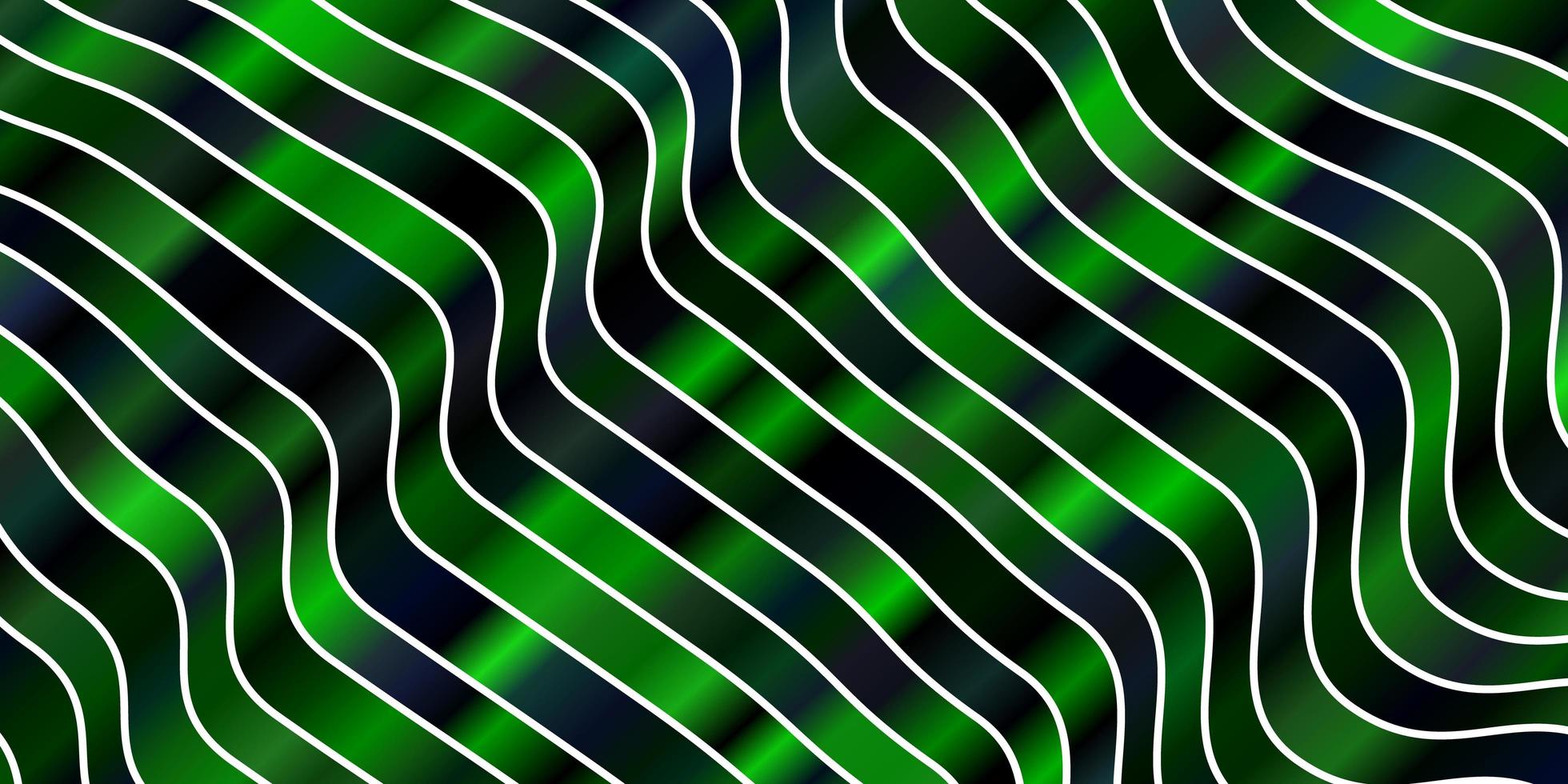 mörkgrön mall med linjer. vektor