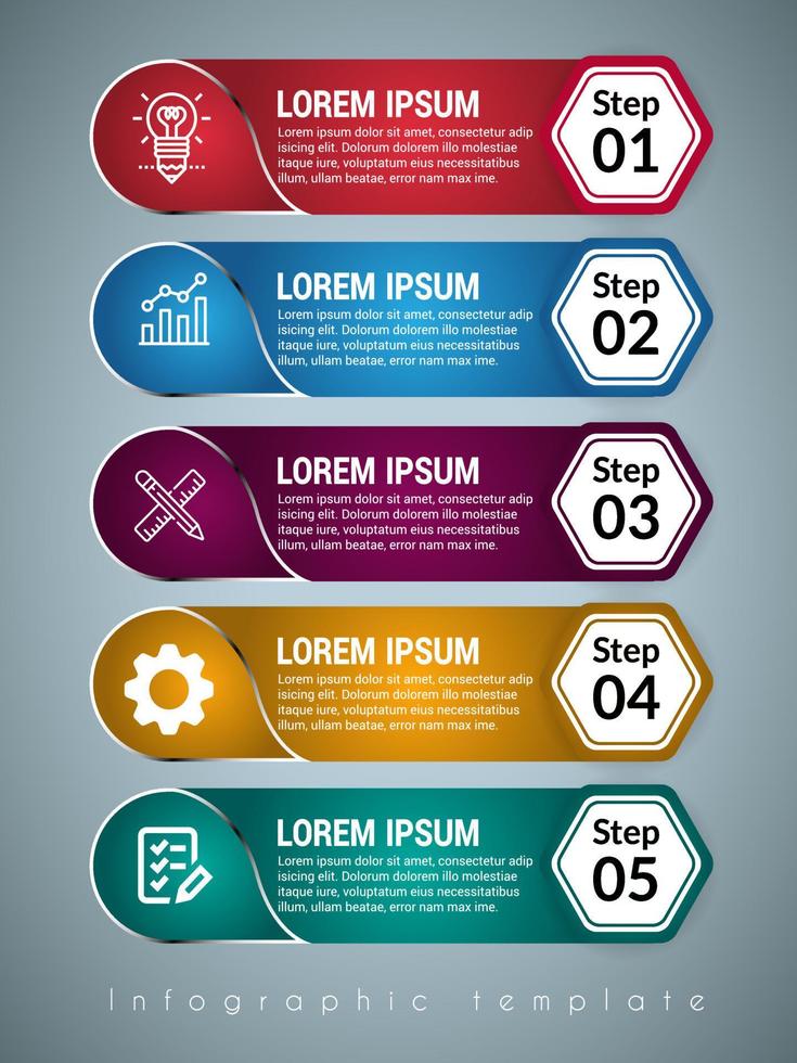 Business-Infografik-Template-Design. realistisches kreisdiagramm infografik. Moderne Datenvisualisierung für Geschäftsberichte. Infografik-Präsentationselement mit flacher Zeitachse. vektor