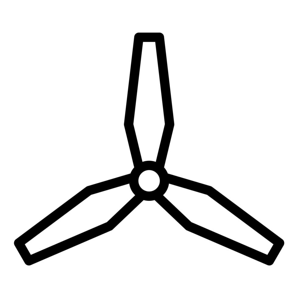 Propeller-Drohne und Quadrocopter-Symbolumriss vektor