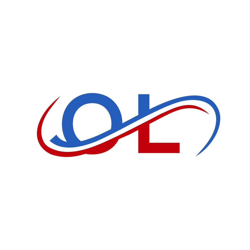 brev ol logotyp design för finansiell, utveckling, investering, verklig egendom och förvaltning företag vektor mall