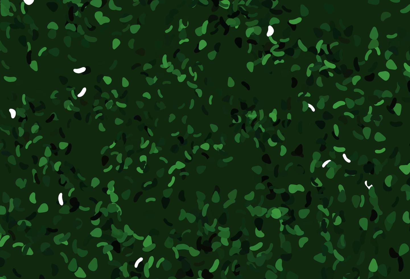 ljusgrön vektor bakgrund med abstrakta former.