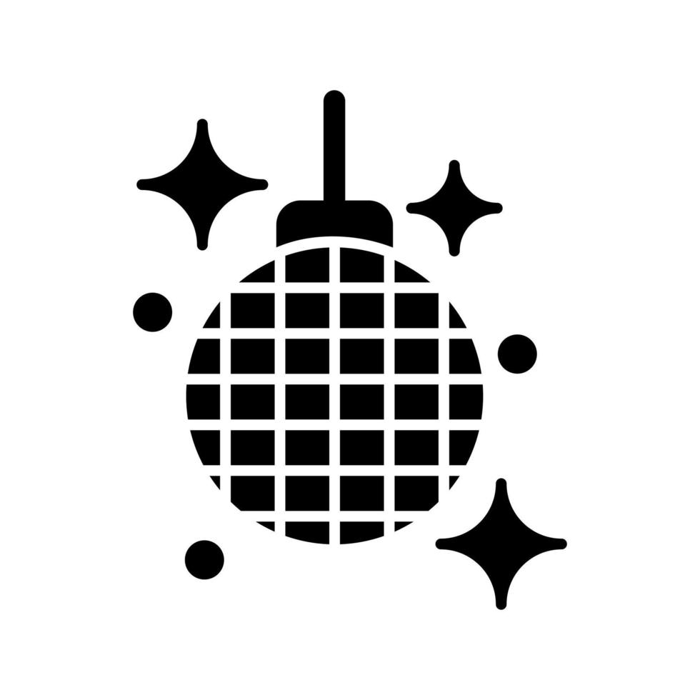 Disco-Kugel-Vektor-Symbol vektor