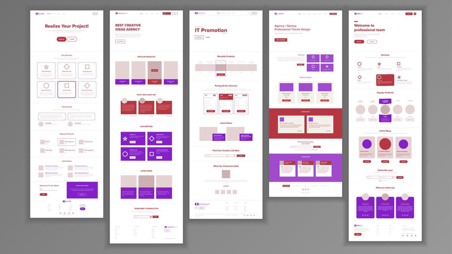 hemsida mall vektor. sida företag teknologi. landning webb sida. kreativ modern layout. finansiera service. teknik tillväxt. betalning planen. illustration vektor