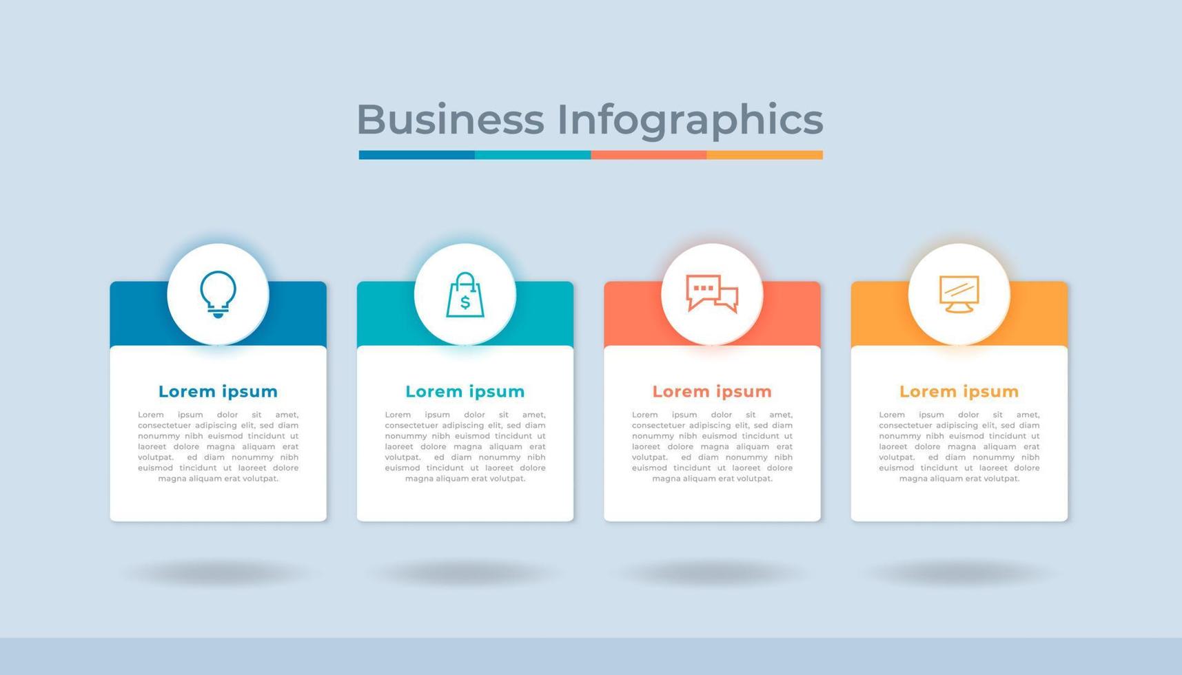 tidslinje infographics företag data visualisering bearbeta Diagram. abstrakt diagram Graf med steg, alternativ vektor