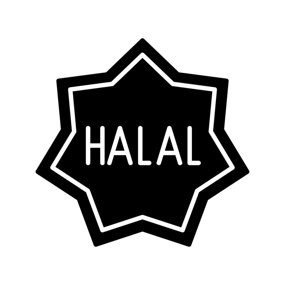 halal vektor ikon