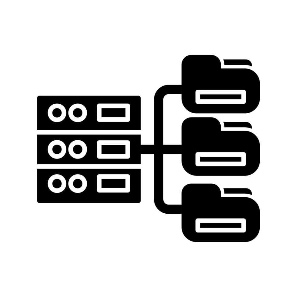 databas vektor ikon