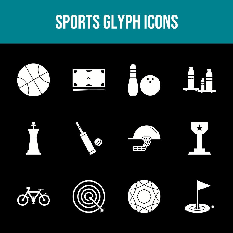 schöne Sport-Vektor-Icon-Set vektor