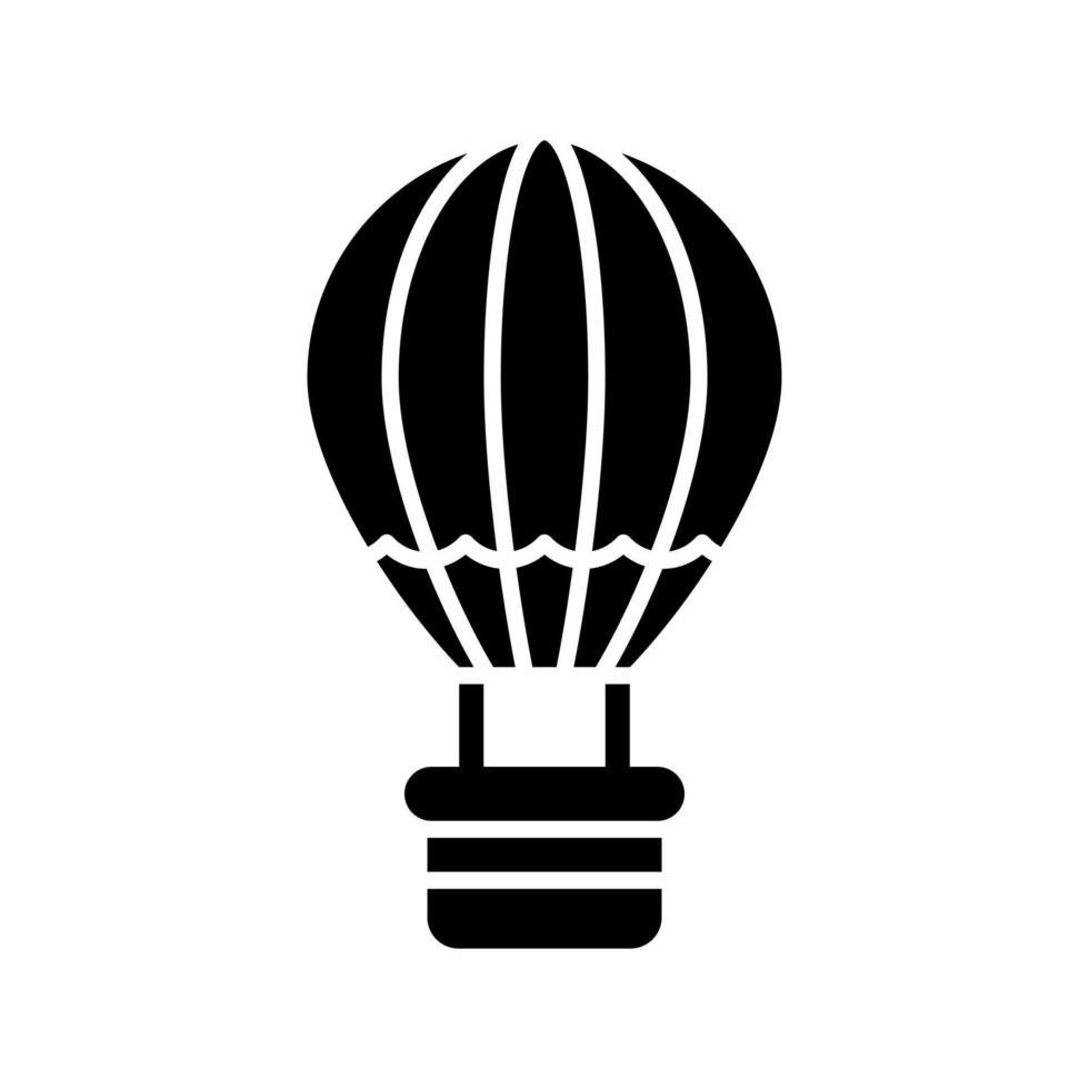 Heißluftballon-Vektorsymbol vektor