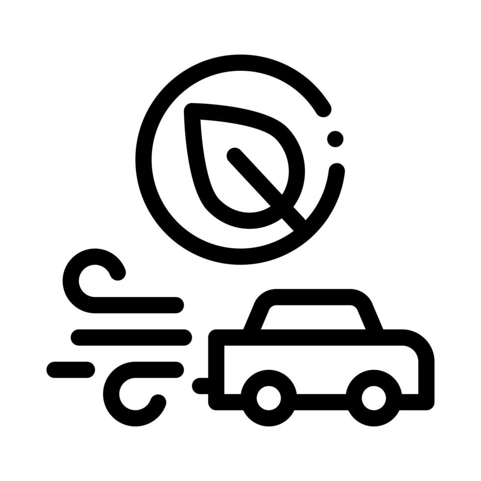 elektro bil hastighet ikon vektor översikt illustration