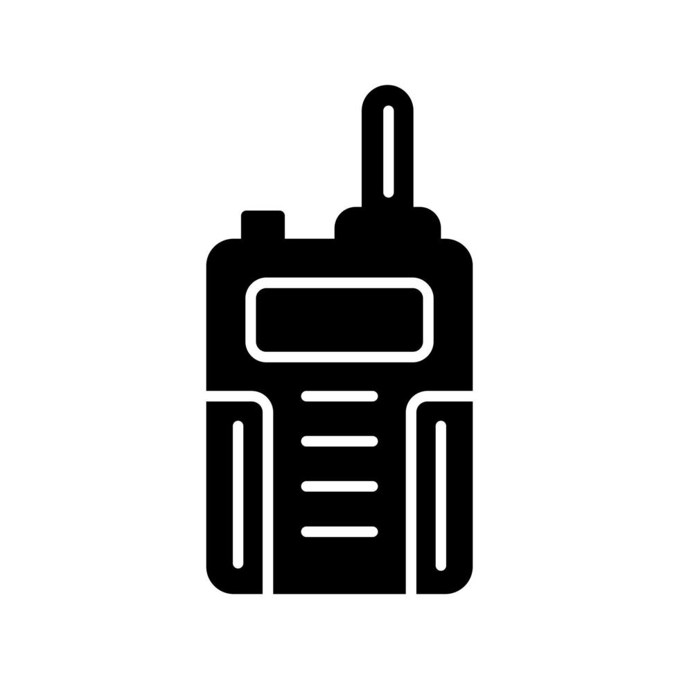 Walkie-Talkie-Vektorsymbol vektor