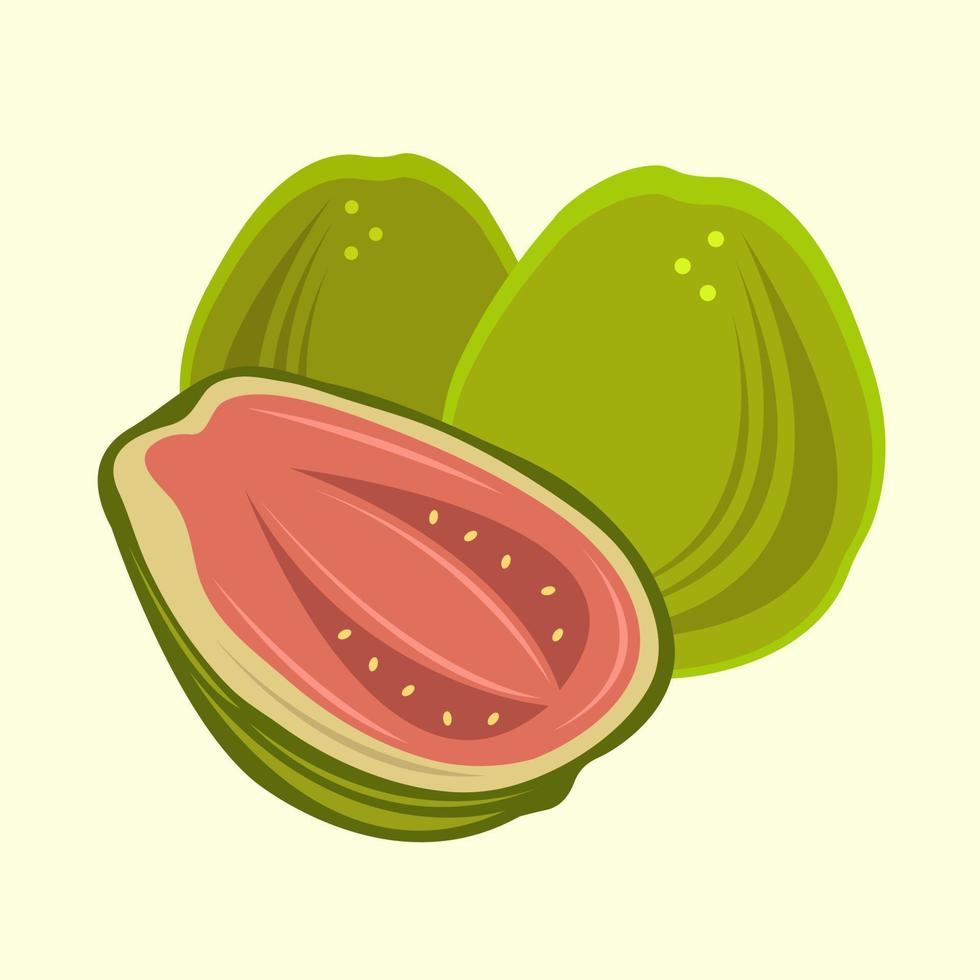 guava vektor illustration för grafisk design och dekorativ element