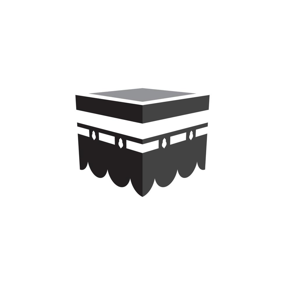 Kaaba-Vektor-Illustrationssymbol vektor