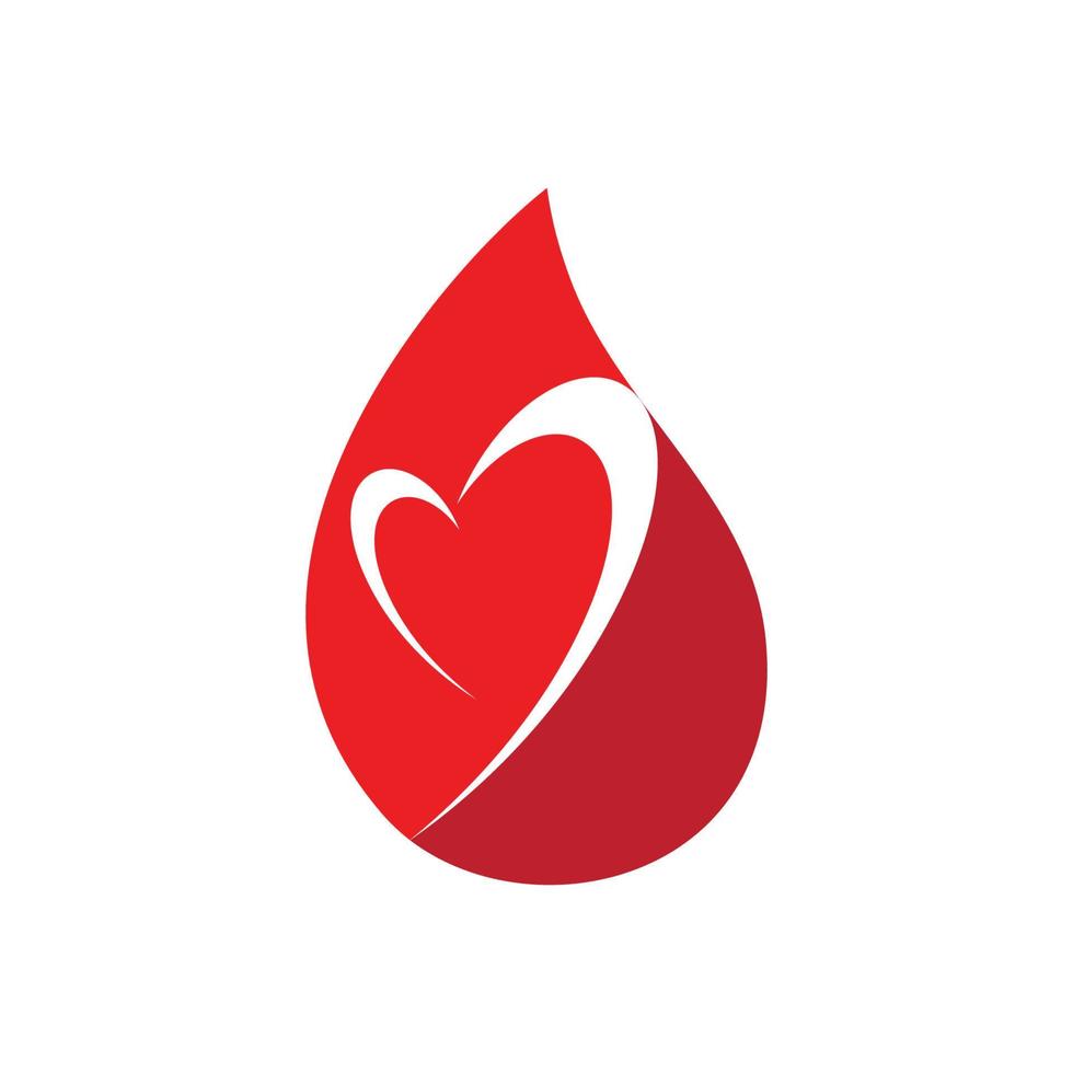 Blut-Ilustration-Logo vektor