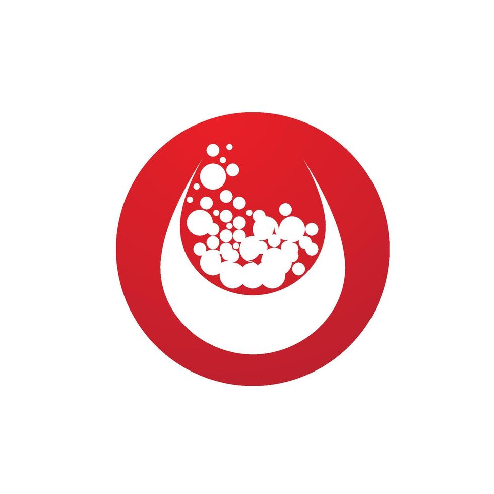 Blut-Ilustration-Logo vektor