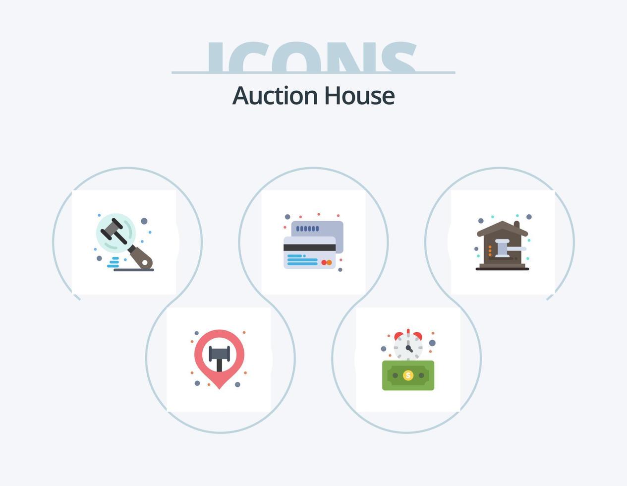 auktion platt ikon packa 5 ikon design. auktion hammare. betalning. Sök. kreditera. kreditera vektor