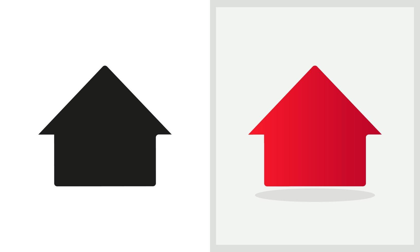 Haus-Logo-Design-Vektor-Illustration vektor