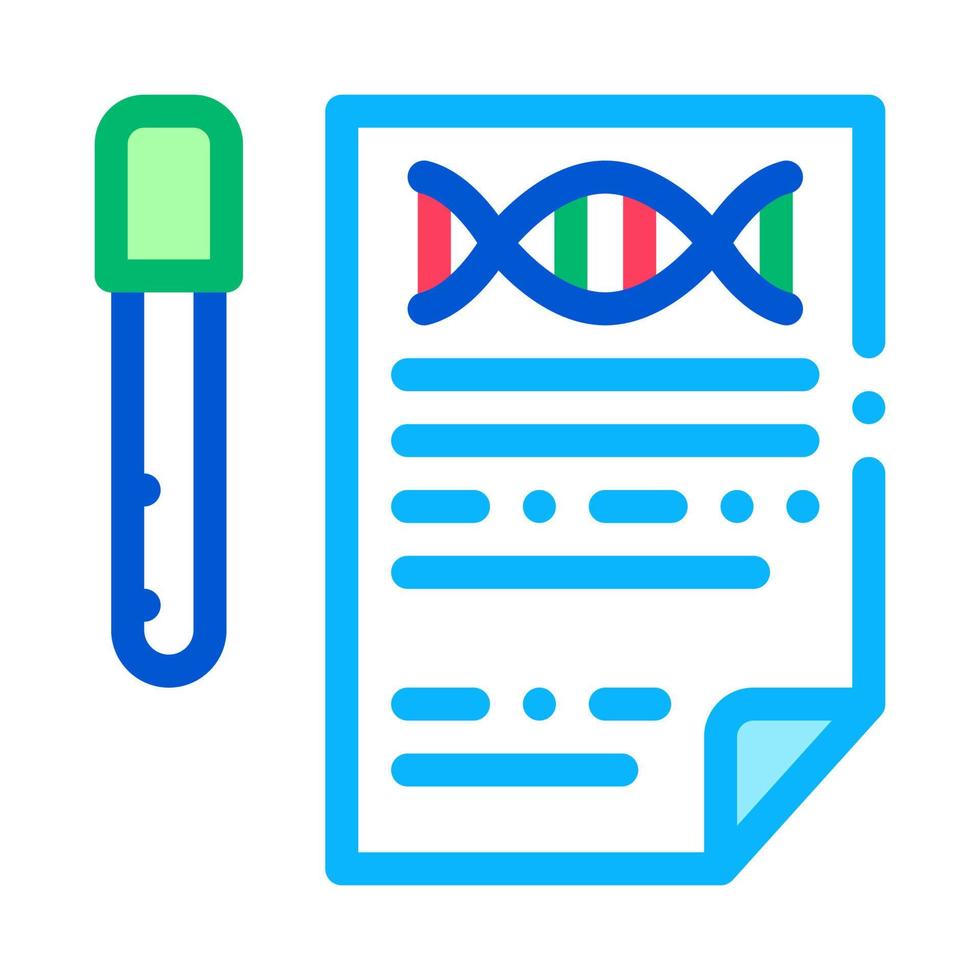 ergebnis testliste kolben symbol umriss illustration vektor