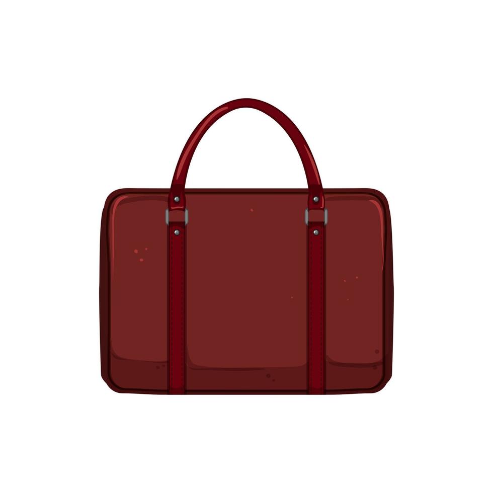 Stil-Business-Tasche Cartoon-Vektor-Illustration vektor