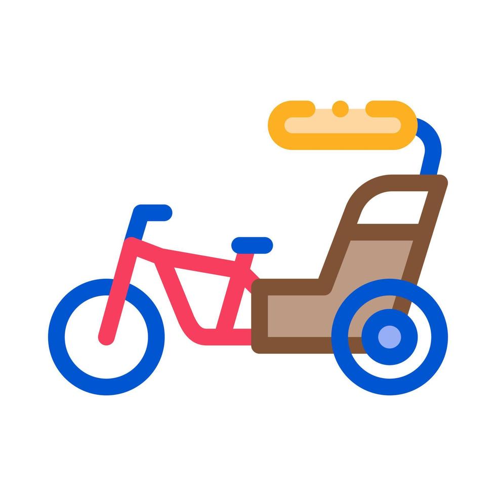 Transportmittel in Malaysia Icon Vector Illustration