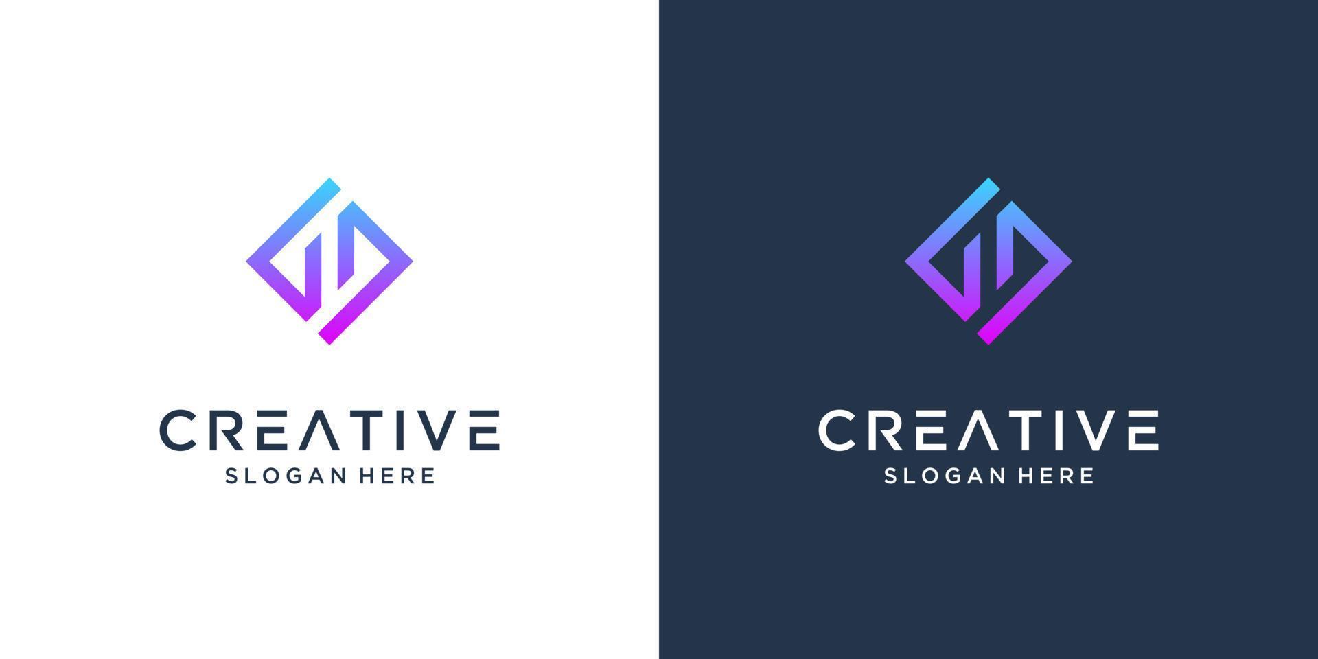 kreativer buchstabe s logo design vektor