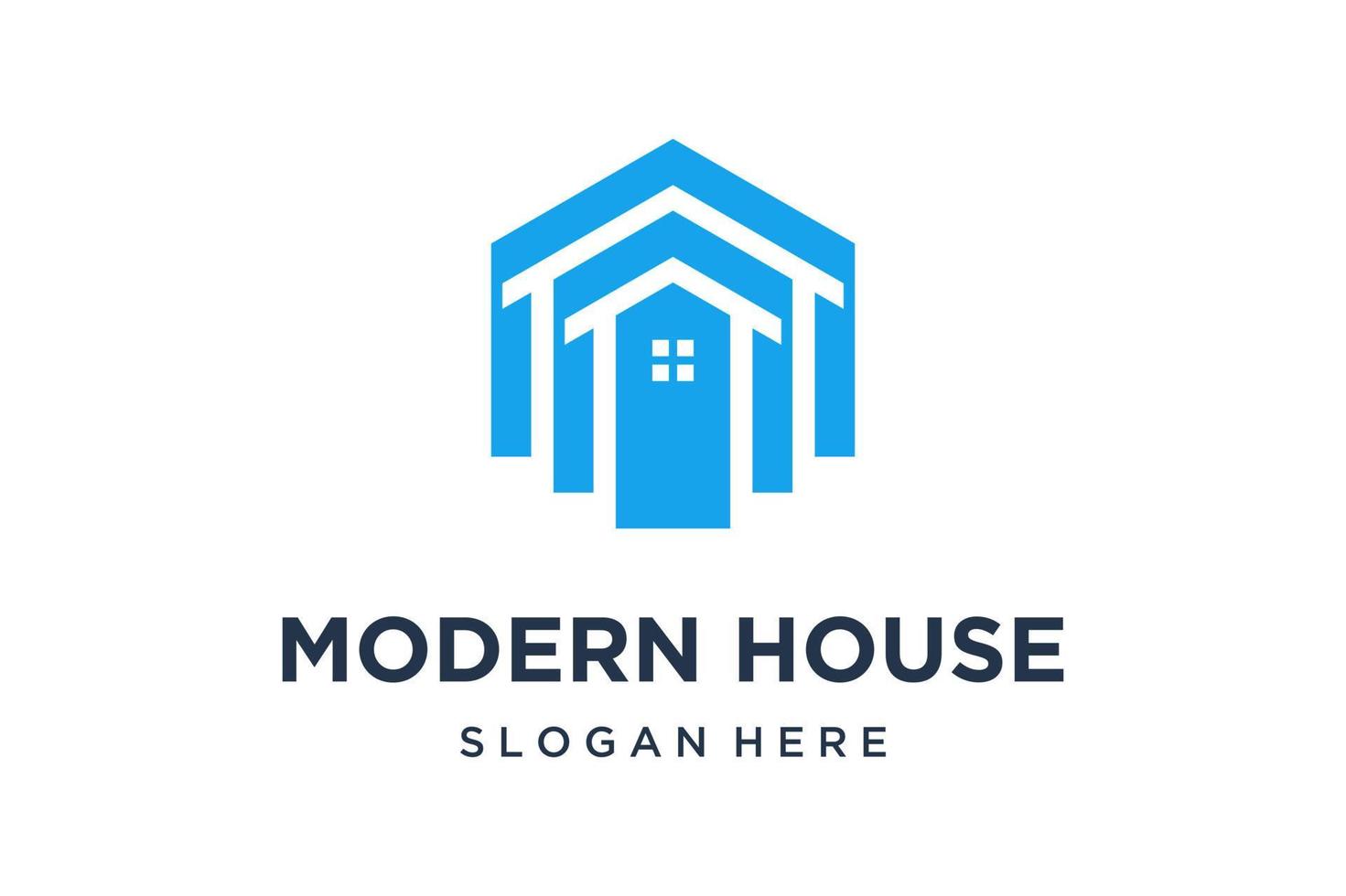 home logo design immobilien vektor