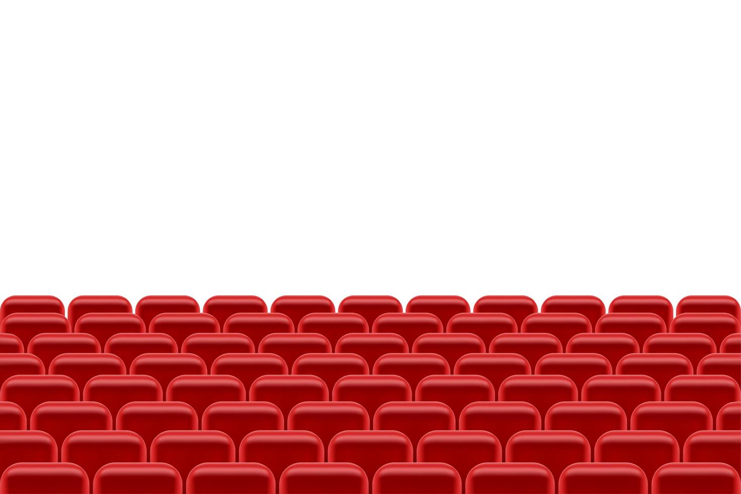 teatersal med sittplatser vektor