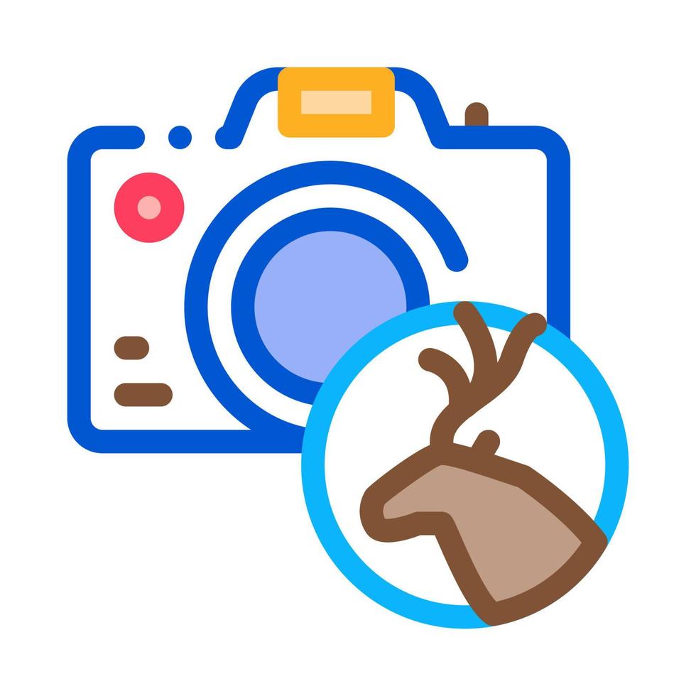 fotokamera symbol vektor umriss illustration