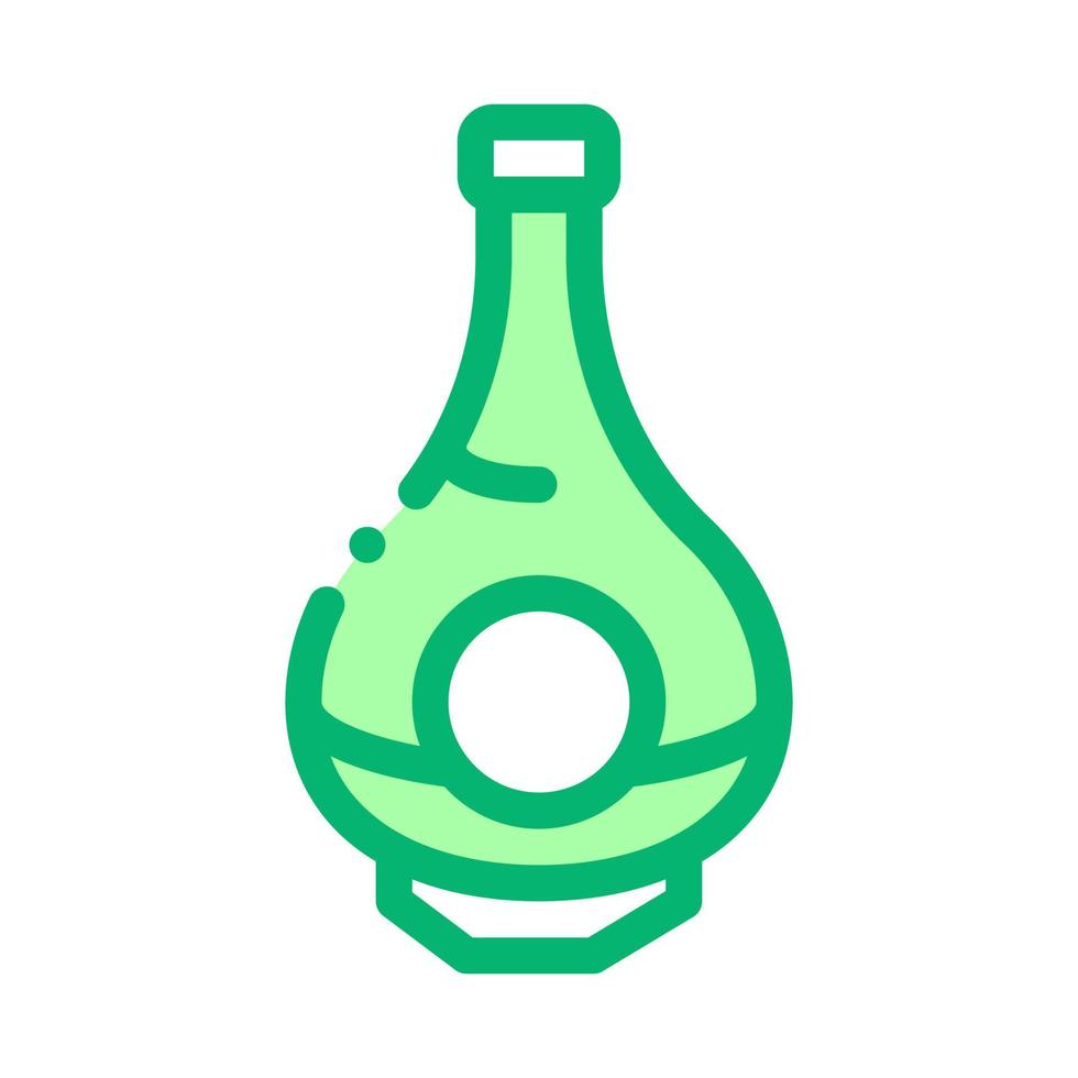 Trinkflasche Symbol Vektor Umriss Illustration