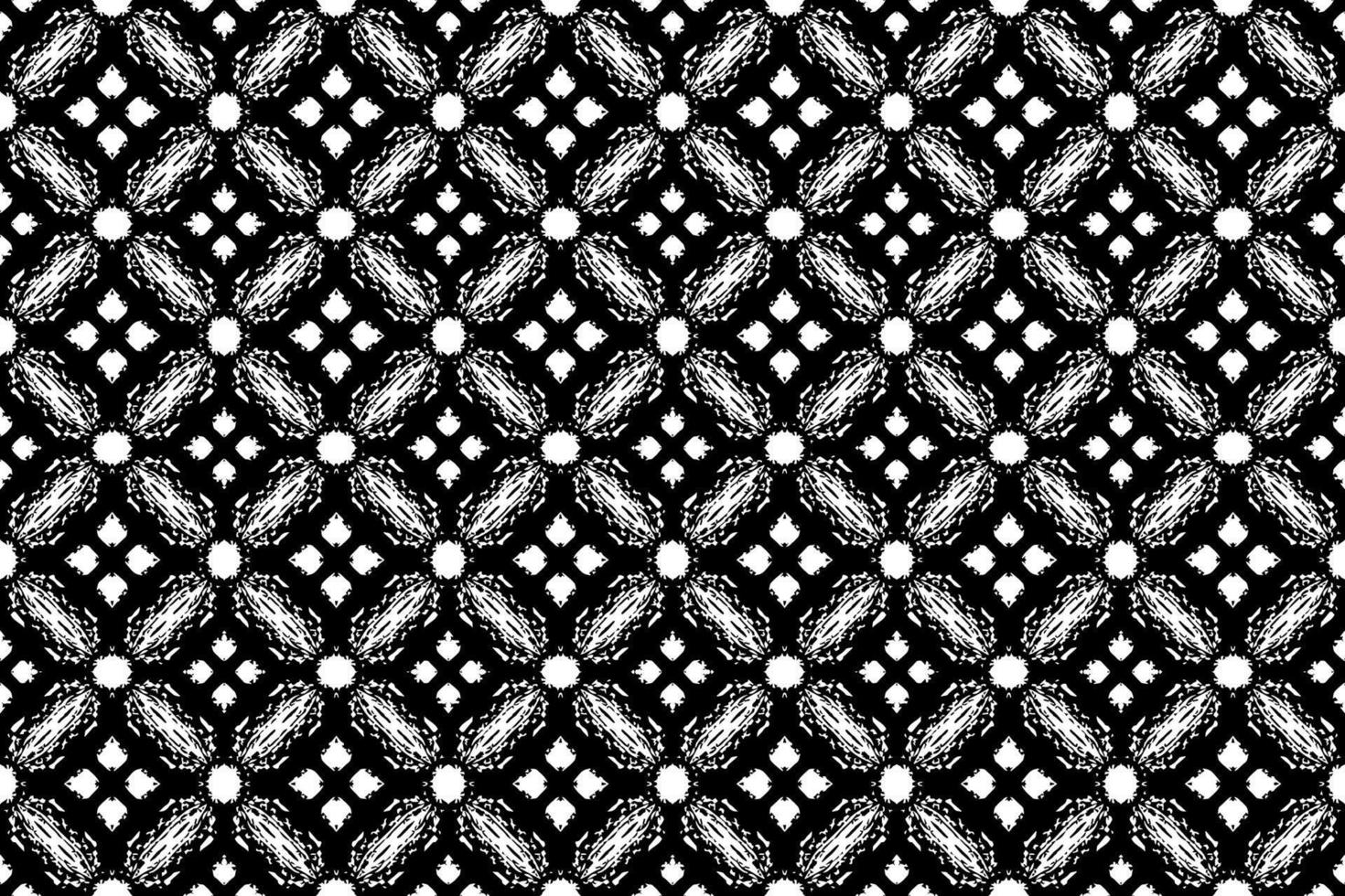 abstrakte nahtlose Muster, Batikmuster, nahtlose Batikmuster, nahtlose Tapeten sind für die Verwendung in Textilien, Tapeten, Stoffen, Vorhängen, Teppichen, Kleidung, Batiken, Hintergründen und Stickereien konzipiert vektor