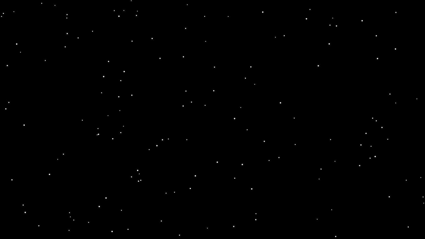 svart natt himmel med stjärnor vektor