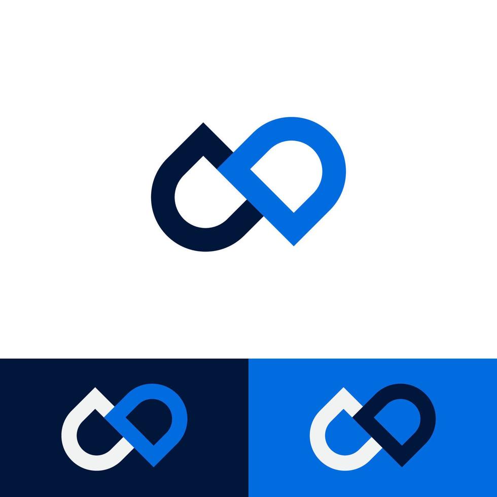 brev g logotyp ikon design mall element vektor eps