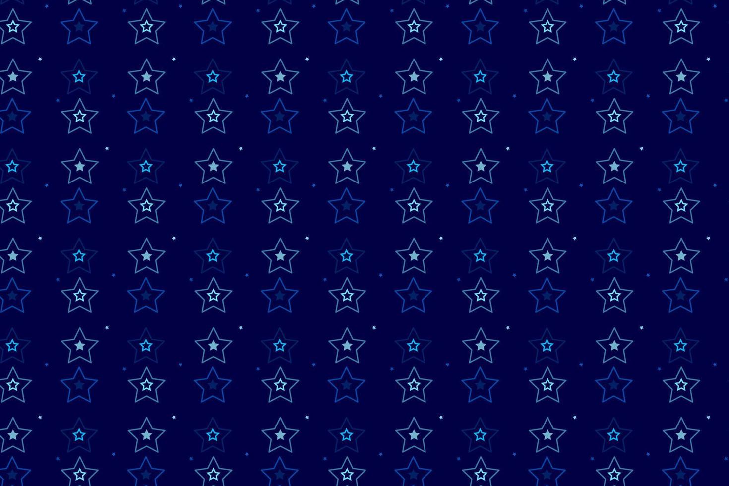Muster mit geometrischen Elementen in Blautönen. abstrakter Hintergrund vektor