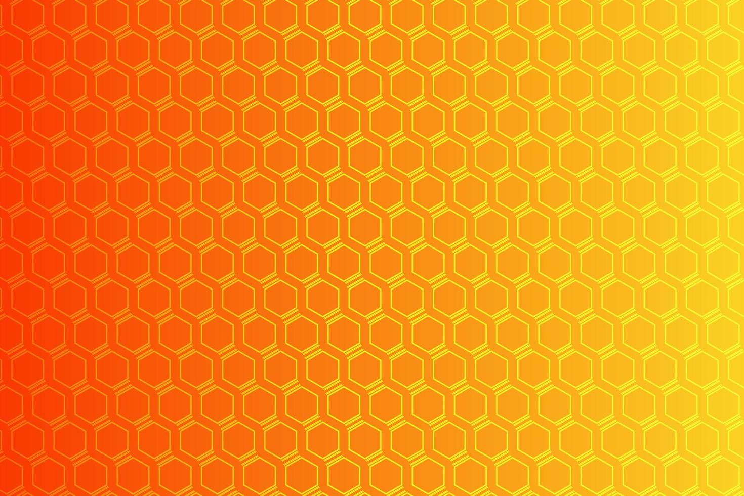 Muster mit geometrischen Elementen in Gelb-Orange-Tönen mit Farbverlauf. abstrakter Hintergrund vektor