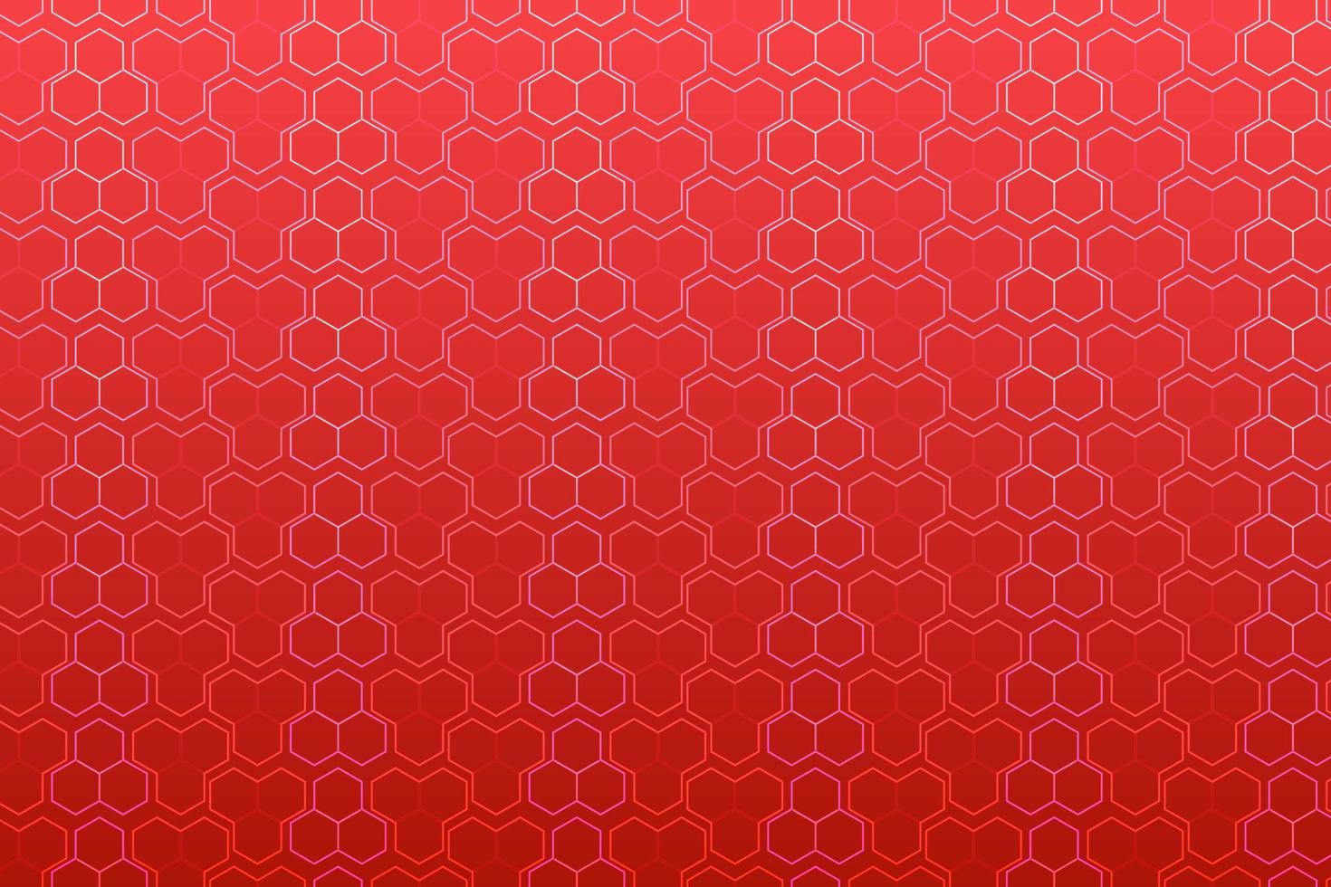 mönster med geometrisk element i röd toner lutning abstrakt bakgrund vektor