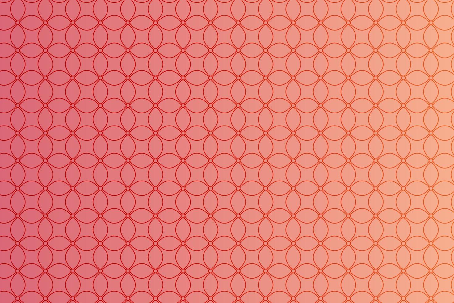 Muster mit geometrischen Elementen in rosa-goldenen Tönen, abstrakter Hintergrund mit Farbverlauf vektor