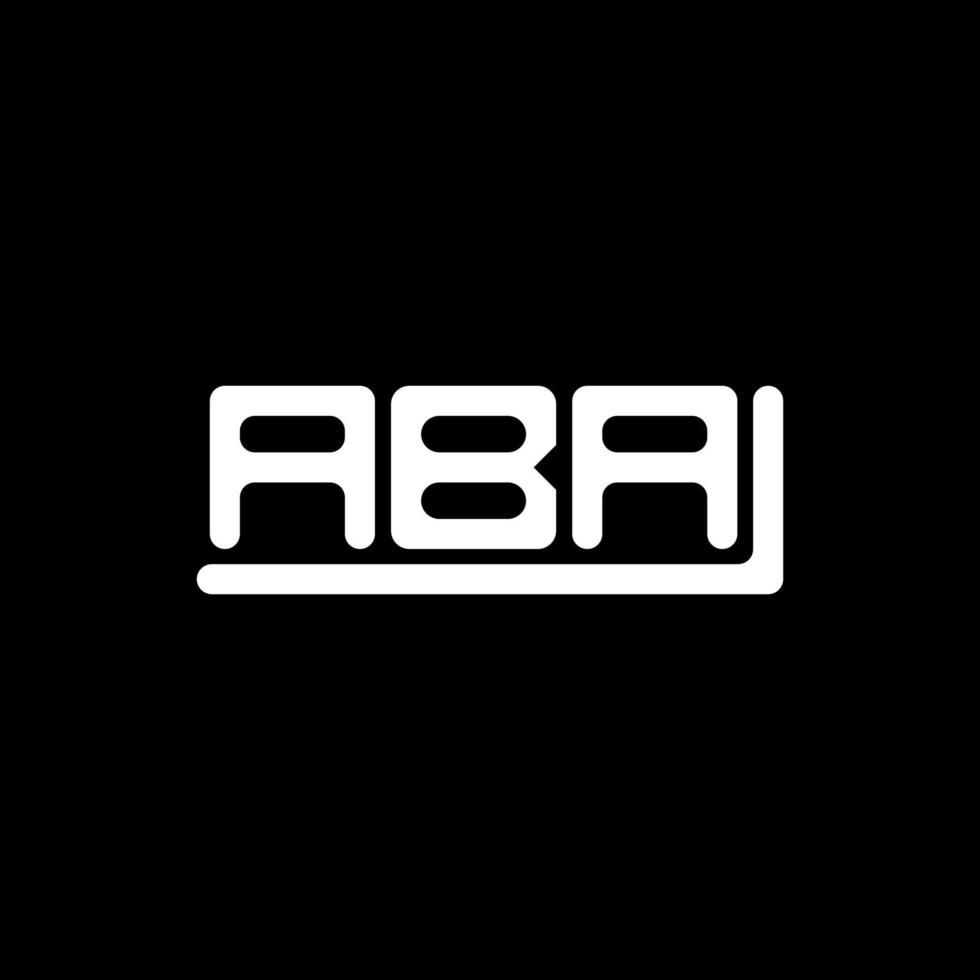 aba brev logotyp kreativ design med vektor grafisk, aba enkel och modern logotyp.