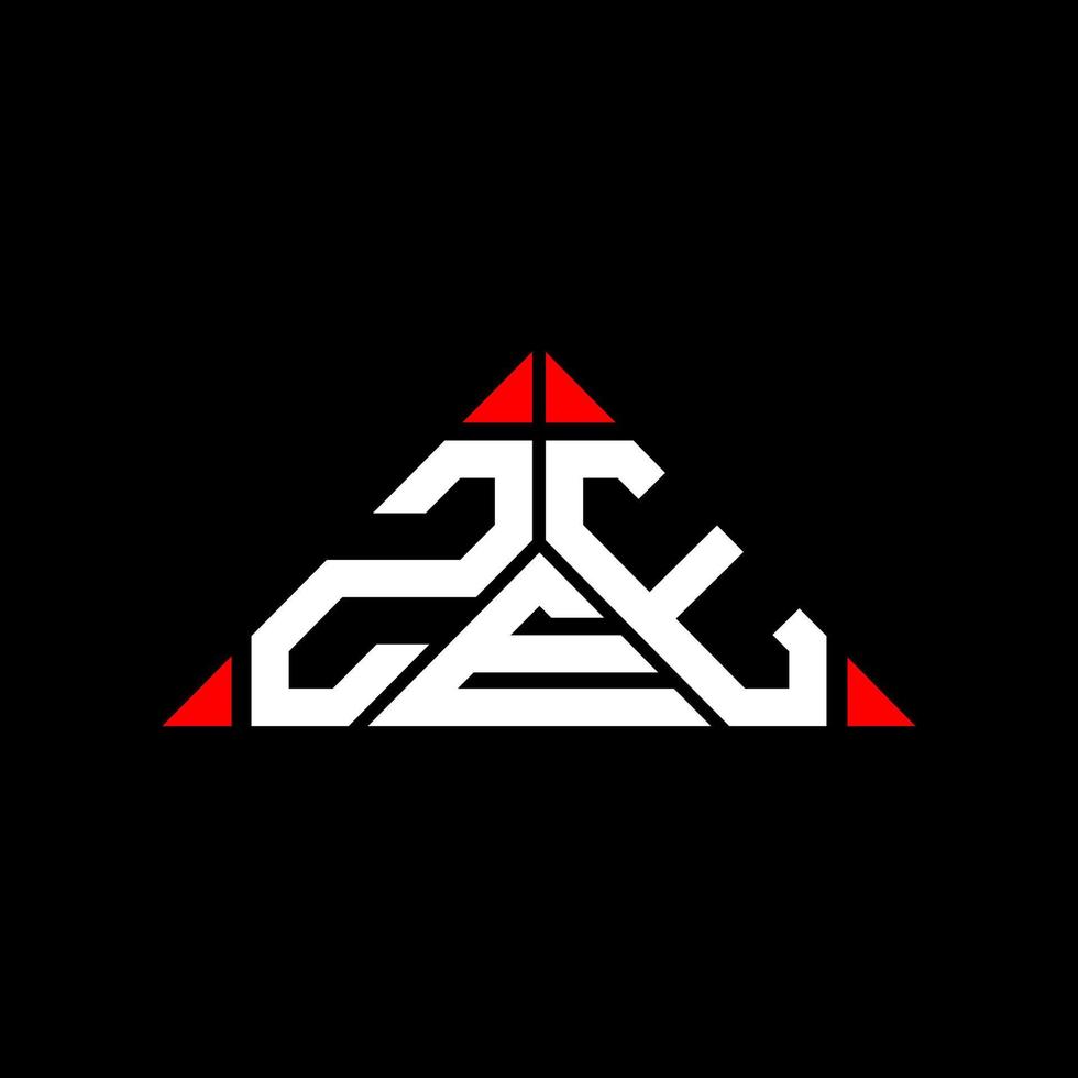 Zee Letter Logo kreatives Design mit Vektorgrafik, Zee einfaches und modernes Logo. vektor