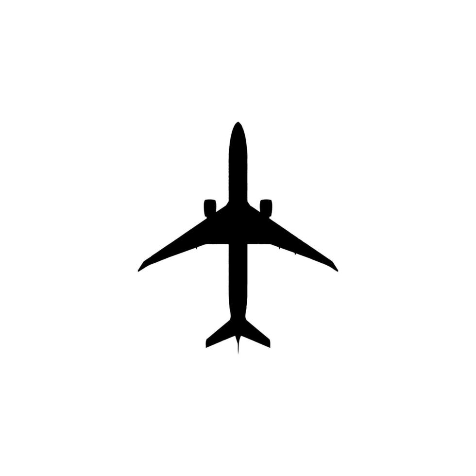 Flugzeug-Symbol. einfaches stil reiseticket großes verkaufsplakat hintergrundsymbol. Gestaltungselement für das Logo der Flugzeugmarke. Bedrucken von Flugzeug-T-Shirts. Vektor für Aufkleber.