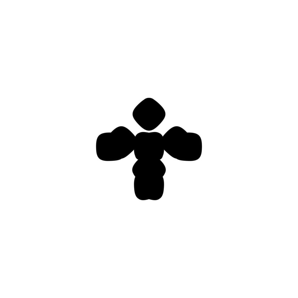 Benutzersymbol. einfaches Stilplakat Social Media Hintergrundsymbol. Designelement für das Logo der Benutzermarke. Benutzer-T-Shirt-Druck. Vektor für Aufkleber.
