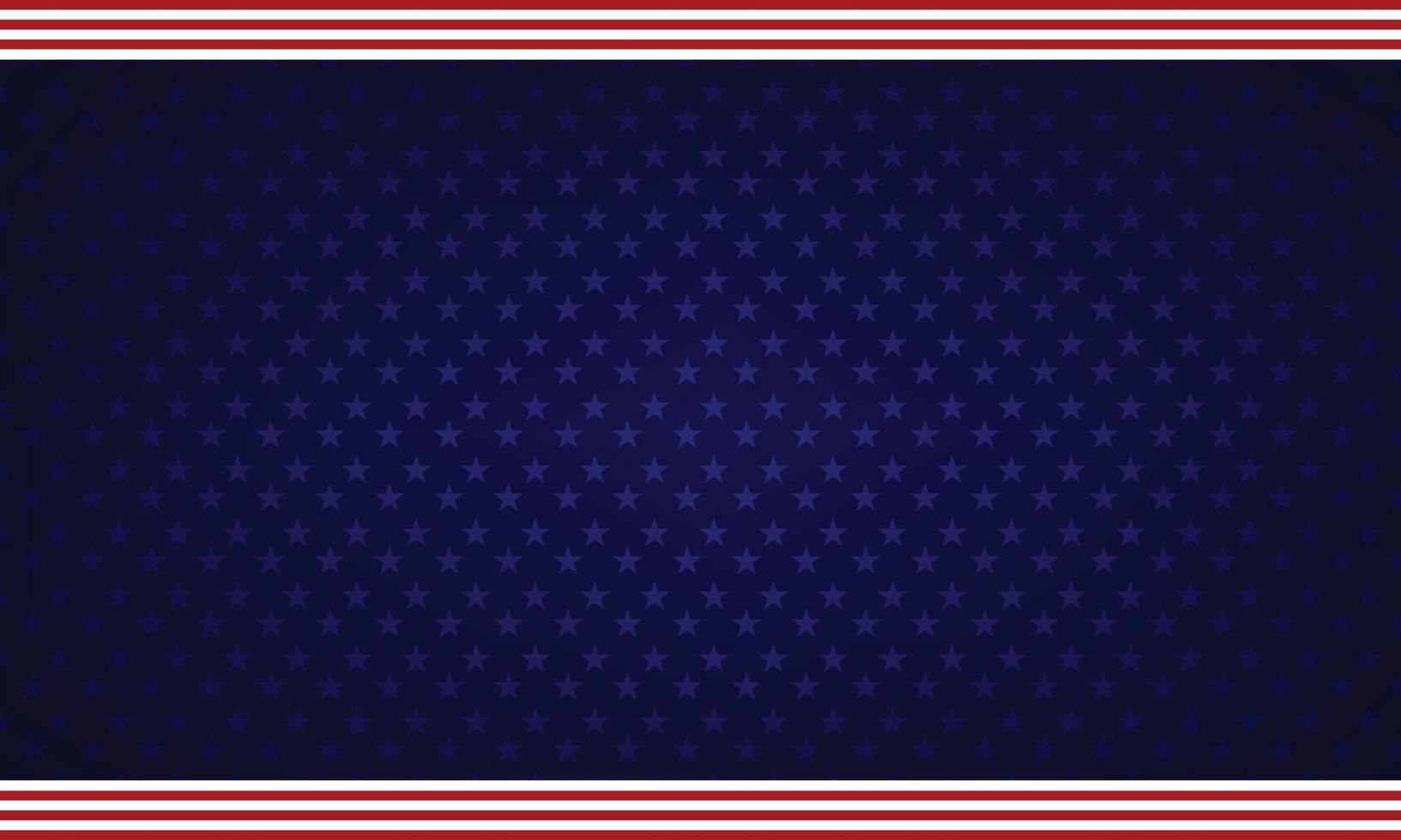 modernes patriotisches Hintergrunddesign der Flaggenart der Vereinigten Staaten mit Sternen und Linien vektor