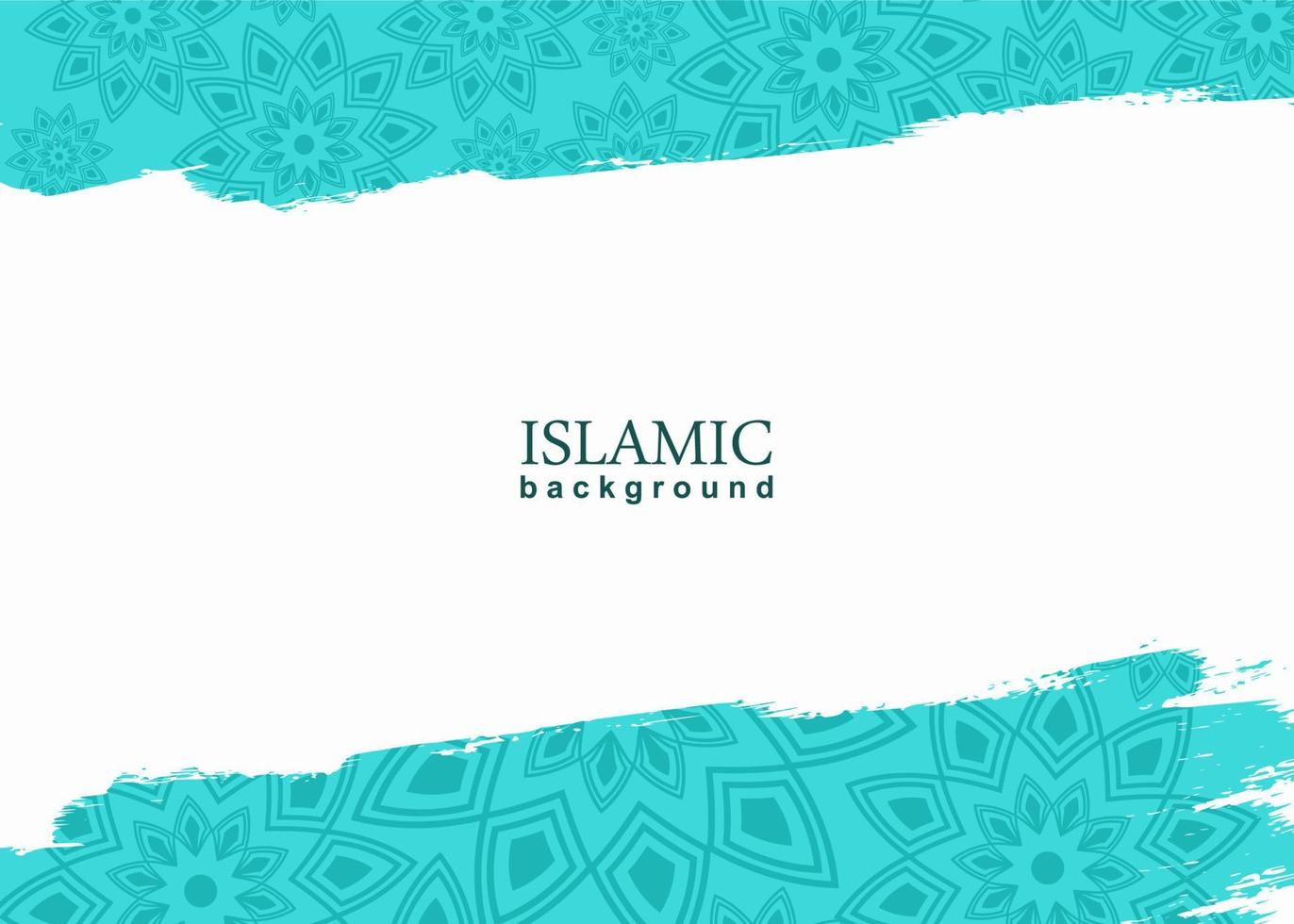 hintergrunddesign mit islamischem und ramadan-thema vektor